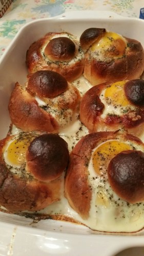 Oeufs en brioche